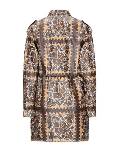 Valentino Full-length Jacket In Dark Brown