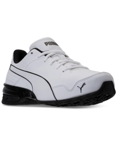 Shop Puma Men's Super Levitate Running Sneakers From Finish Line In White