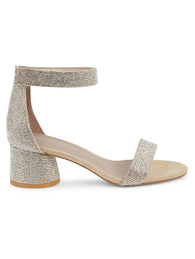 Shop Jeffrey Campbell Angelia Shimmer Sandals In Silver