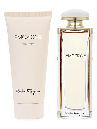Shop Ferragamo Emozione 2-piece Eau De Parfum & Body Lotion Set