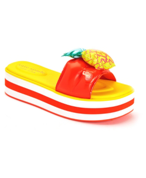 kate spade pineapple slides