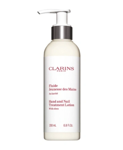 Shop Clarins Hand And Nail Treatment Lotion With Shea Butter, 6.8 Oz.