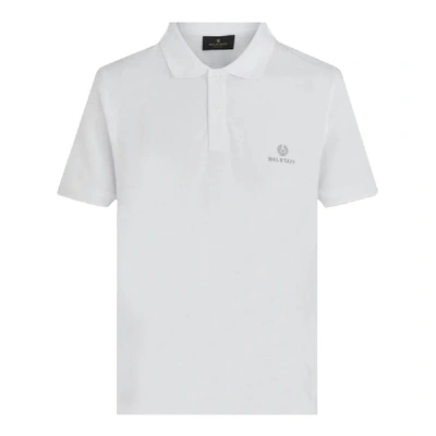 Shop Belstaff Short Sleeve Polo In White