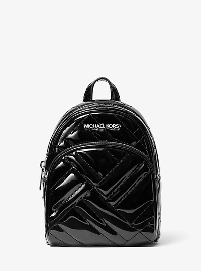 Michael Kors Abbey Mini Quilted Backpack In Black | ModeSens