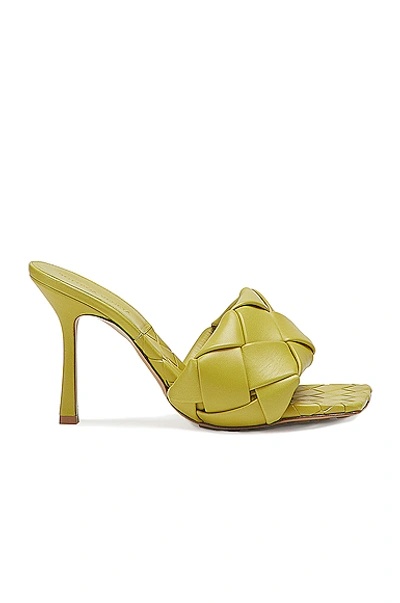 Shop Bottega Veneta The Lido Sandals In Acid