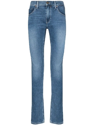 Shop Paige Croft Skinny Jeans In Blue