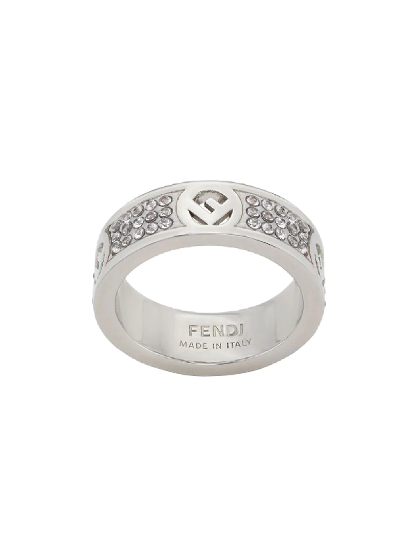 Fendi ' Ring In Silver ModeSens
