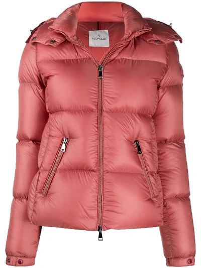 Shop Moncler Fourmi Padded Jacket In Pink