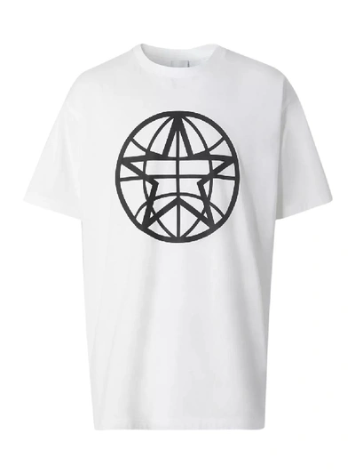 Shop Burberry Globe Star T-shirt