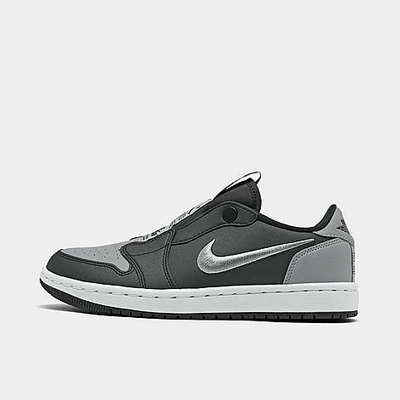 Shop Nike Women's Air Jordan Retro 1 Low Se Slip Casual Shoes In Black