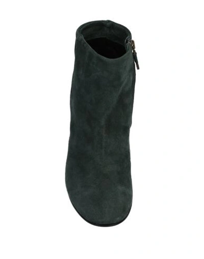 Shop Alberto Fermani Ankle Boot In Deep Jade