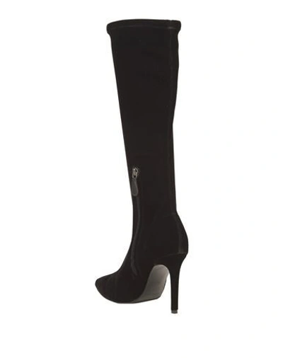 Shop Alberto Gozzi Knee Boots In Black