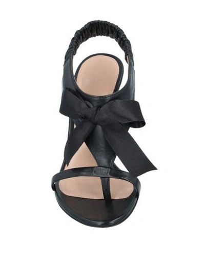 Shop Lamperti Milano Sandals In Black