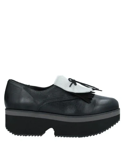 Shop Espadrilles Loafers In Black