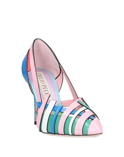 Shop Emilio Pucci Pumps In Pink