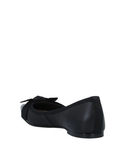 Shop Anna Baiguera Ballet Flats In Black