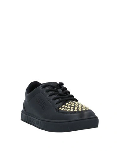 Shop Versace Jeans Sneakers In Black