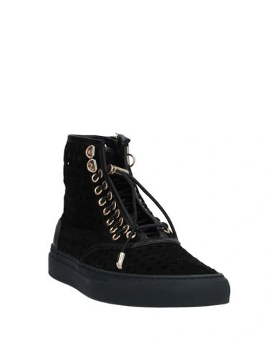 Shop Balmain Sneakers In Black