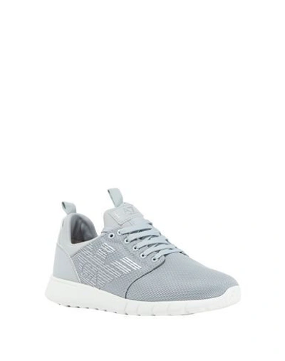 Shop Ea7 Sneakers In Grey