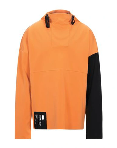 Shop Tom Rebl Sweatshirts In Orange