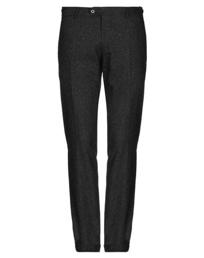Shop Berwich Man Pants Steel Grey Size 36 Wool, Polyester, Silk, Elastane