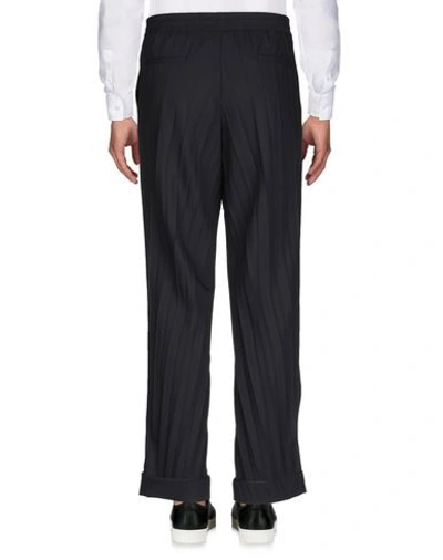 Shop Valentino Garavani Man Pants Midnight Blue Size 30 Polyester, Virgin Wool, Elastane