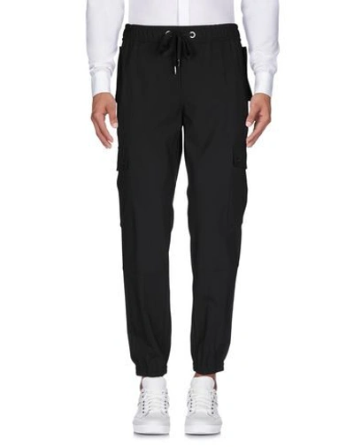 Shop Dolce & Gabbana Man Pants Black Size 40 Virgin Wool, Acetate, Polyester, Elastane
