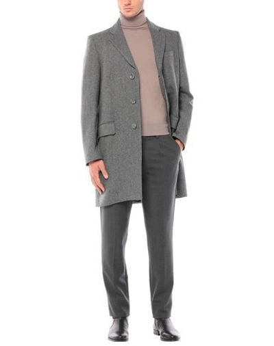 Dolce & Gabbana Coats In Grey