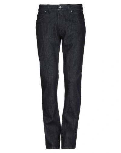Shop Giorgio Armani Man Jeans Blue Size 31 Cotton, Elastane