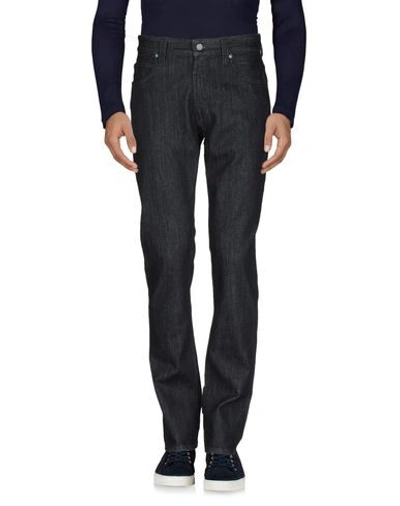 Shop Giorgio Armani Man Jeans Blue Size 31 Cotton, Elastane