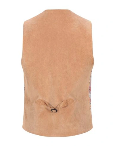 Daniele Alessandrini Suit Vest In Camel