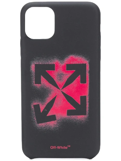 Shop Off-white Arrows Iphone 11 Pro Max Case In Black
