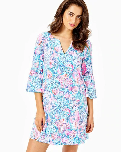 Shop Lilly Pulitzer Tosha Dress In Pink Blossom Wild About You