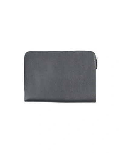 Shop Tod's Document Holders In Dark Blue