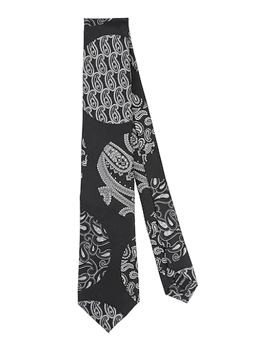 Shop Yohji Yamamoto Tie In Black
