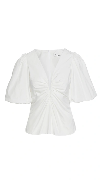 Shop Amanda Uprichard Neveah Top In White