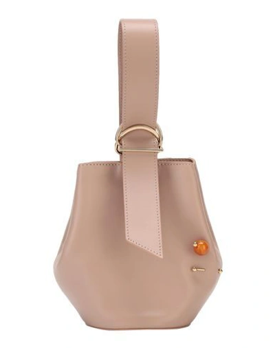 Shop Adeam Handbags In Pale Pink
