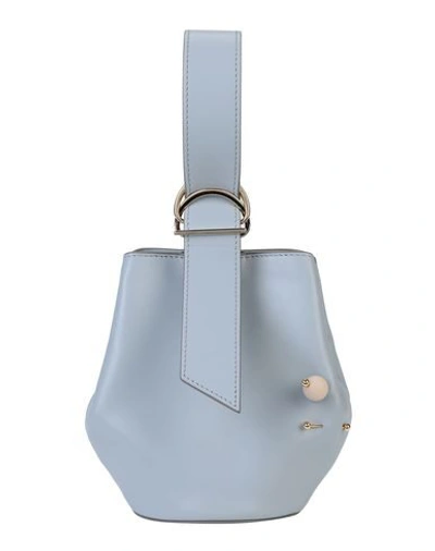 Shop Adeam Handbag In Sky Blue