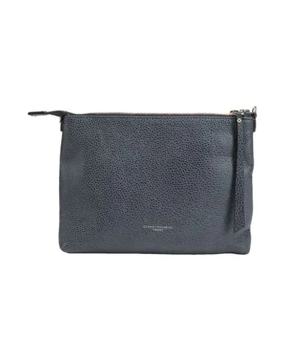 Shop Gianni Chiarini Handbag In Dark Blue