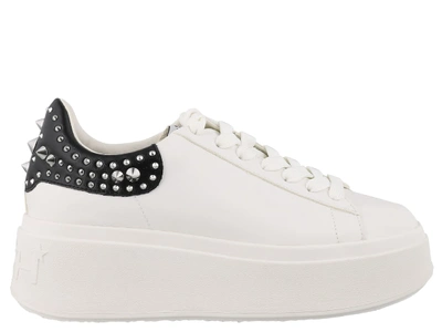 Shop Ash Moby Stud Sneakers In White