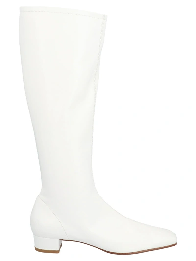 Shop By Far Edie Shoes In White
