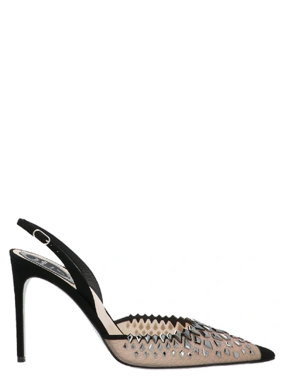 Shop René Caovilla Silene Shoes In Black