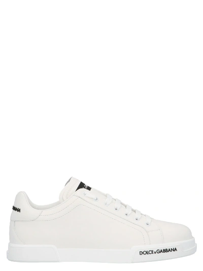 Shop Dolce & Gabbana Portofino Shoes In White