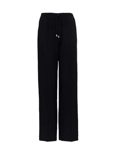 Shop Chloé Tailored Joggers In Black