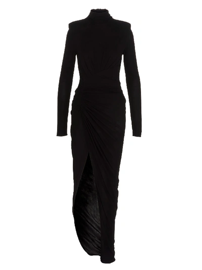 Shop Alexandre Vauthier Dress In Black