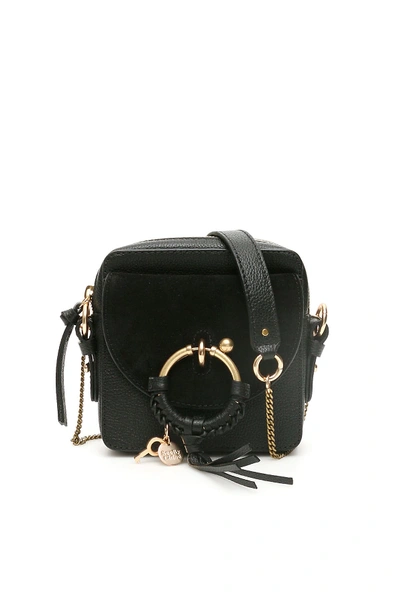 Shop See By Chloé Joan Mini Crossbody Bag In Black (black)