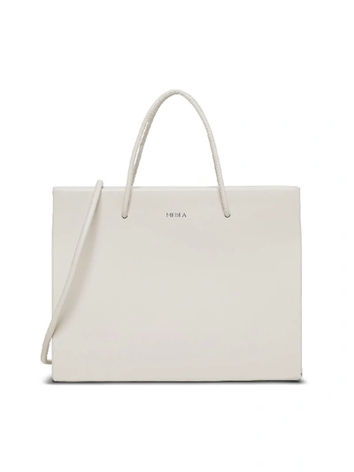 Shop Medea Hanna Handbag In White