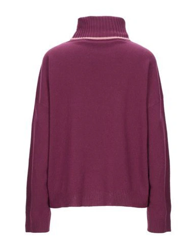 Semicouture Turtleneck In Mauve