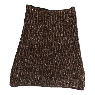 Pre-owned Lanvin Brown Wool Skirt