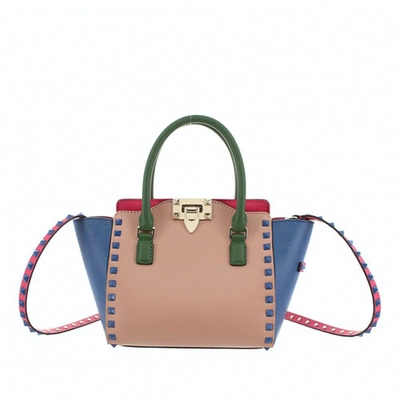 Pre-owned Valentino Garavani Pink Leather Handbag